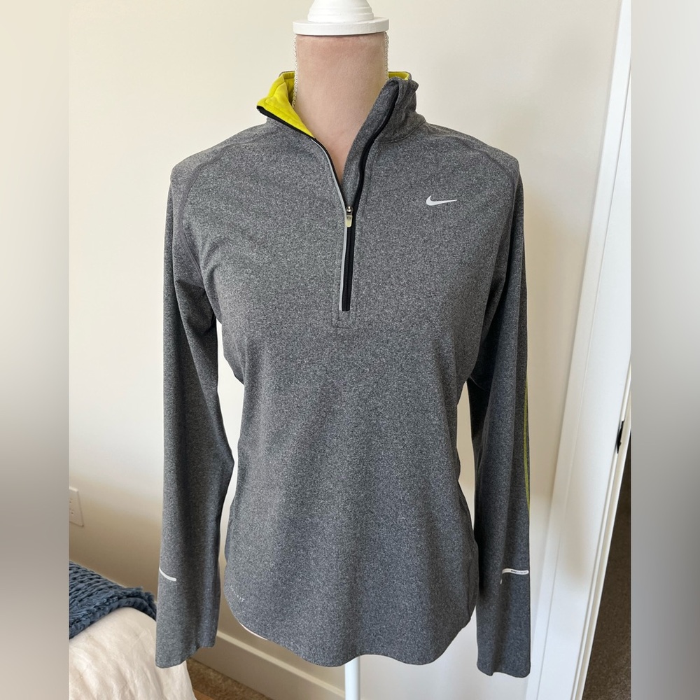 Nike Women’s Dri Fit Quarter-Zip Pullover